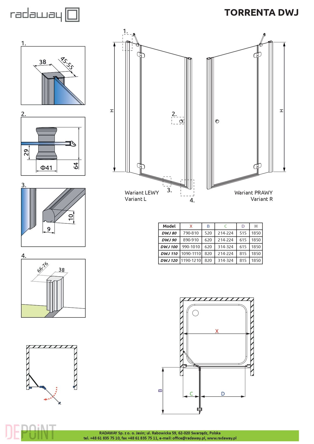 Radaway Torrenta DWJ